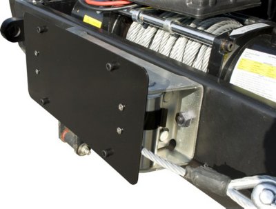 Mercedes Benz ML430 License Plate Bracket Rugged Ridge