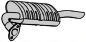 Chevrolet Muffler Ansa
