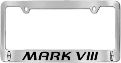 Lincoln Mark License Frame Inc